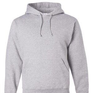 Ash Color Unisex NuBlend® Hooded Sweatshirt